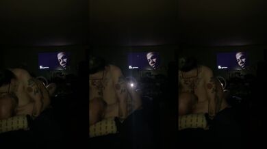 BBW riding dick. Big tits she loves it.