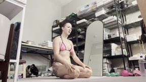 Shower After Fitness Full Solo Girl