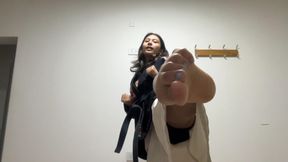 Flirty Instructor: Do you want to be my dummy?