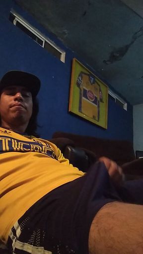 Playing in the Early Morning with My Cock