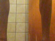 Adrian Morning Of A Cumdump On His Bathroom Floor CUMSHOT