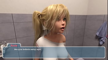 1- PAP&Aacute_ entra sin QUERER al BA&Ntilde_O | Happy Summer Rosie | Gameplay | Novela Visual en Espa&ntilde_ol