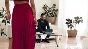 Stacked Babe &amp; BF Spitroast Petite Cutie - Amari Anne, Zoey Sinn - Allblackx