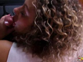 Blonde Allie Addison Takes On Two Men In Sensual Action