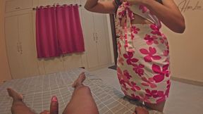 Stepsister Catches Her Stepbrother Jerking off to Her and Decides to Fuck Him