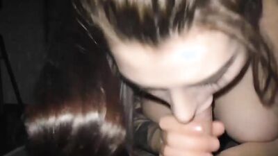 PERFECT ROOMMATE SUCK ME WHEN WE WATCHED a MOVIE