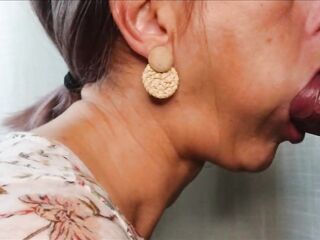 Close Up Brilliance Hole Cum Swallow