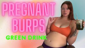 Pregnant burping