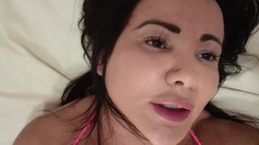 Bianca Naldy Masturbating Her Greasy Pussy