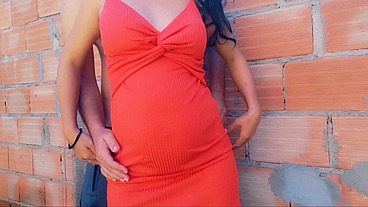 Novinha grávida fodendo na nas vielas da baixada