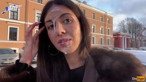 Kinky Stranger Offers Public Cumwalk