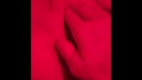 Slow Motion POV of White Girl's First Fist Attempt on Her Anal