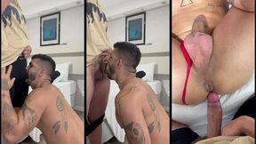 passivinho colocou calcinha pra mim e me serviu igual uma femea obediente.