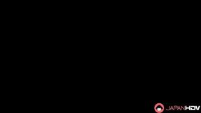 Japanese mom Ami Kasai gives a perfect blowjob and sallows full load of cum from her step son