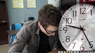 Long Boobies at School - Getting Blowjob into Sex Ed clip starring Brooke Belle %26 Xander Corvus