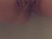 Bbw takes a pee
