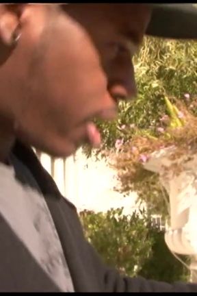 Blonde cougar finds younger black stud for a private party