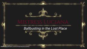 Ballbusting in the Lost Place