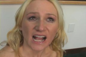 Blonde girl big threesome dick sucking in the class