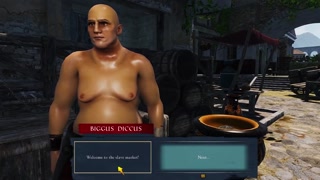 Slaves Of Rome Porn Game Play #01 . Slave Porn Game