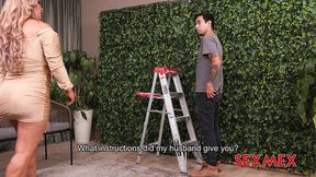 sexmex - fucked by the gardener . sandra paola