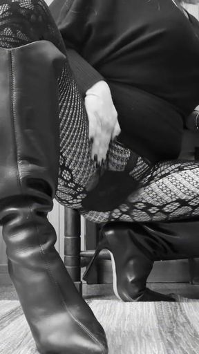 Boots and Nylons, Empressbellasadic Teasing and Denial