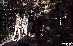 Family tradition is to make a home movie with stepmom Syren de Mer and stepson with teen Nikki Sweet
