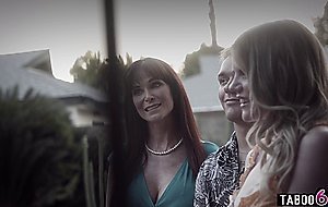 Family tradition is to make a home movie with stepmom Syren de Mer and stepson with teen Nikki Sweet