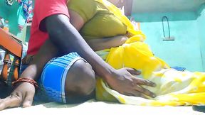 Tamil teacher boobs Pressing with boy friend