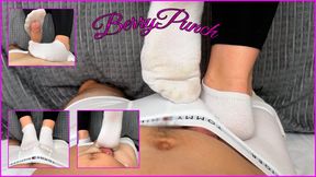 POV Dirty Socks Cock Trampling - Sockjob - Foot Fetish - CBT - Cock Massage - 1080HD