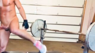 Mac Greases Up and Gets Rigid for Bare Exercise