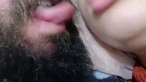 she kiss doing a nice handjob on my dick, she loves massaging the dick while kissing????????????????????????????????