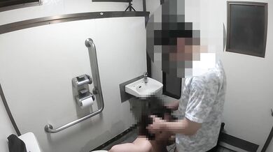 Standing back scene taken in a multipurpose toilet in a residential area (Shooting date: June 11, 2024) [Standing back]