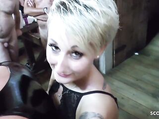 German Creampie Team fuck with mother I'd like to fuck Bella and Teen Sunny Sun 4