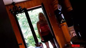 Chubby French fair-haired snatches drilled in her hole