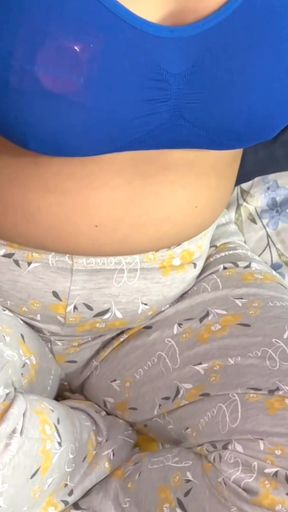 Indian step mother tight pussy hard fucked after hot talks to creampie in Hindi   Clip 1