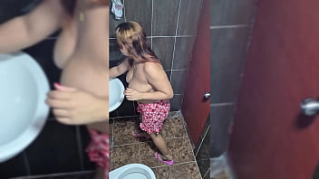 He shows me his house and then I hide in the bathroom and record it naked. United States - American