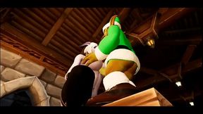 Luxia fucks with a goblin