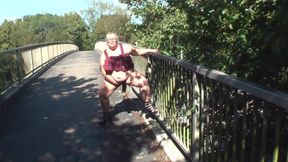 Bridge strip and butt plug