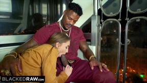 Brunette Babe Dominated by BBC