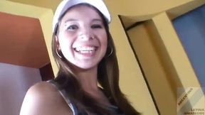 Hot Amateur Latina Lara Blowjob and Fuck