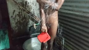 Beautiful Black Boy Big Ass in Mouth and Shower at Home