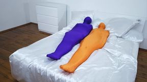 Two Zentai Sacks