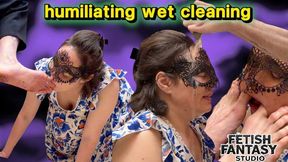 humiliating wet cleaning (FULL HD MP4)