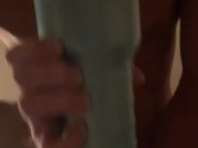 Uncut twink fucking Colby Keller Fleshlight (cumshot)