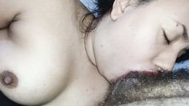 blowjob swallowing licking sucking slut skillful sucking a dick, she is insane suck‍