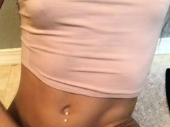 Small tits shemale bonked by 2 horny guys