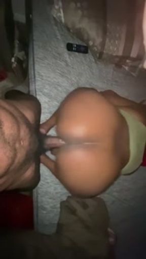 SMACKING CHEATING WIFE BIG BOOTY LIKE HER HUSBAND SHOULD TOO KEEP HER GOOD!!!