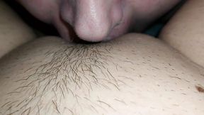 I lick my stepsister&#039;s pussy and suck her big delicious clitoris