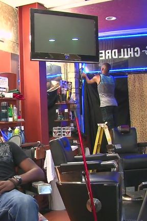 Hot Wife Gets Pleasured by Four Big Cocks